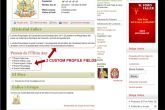 JS FIA - More than One Custom Profile Field Screenshot Highlighted
